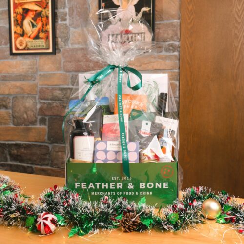 2024 Christmas Hampers: feather & bone festive gourmet hampers