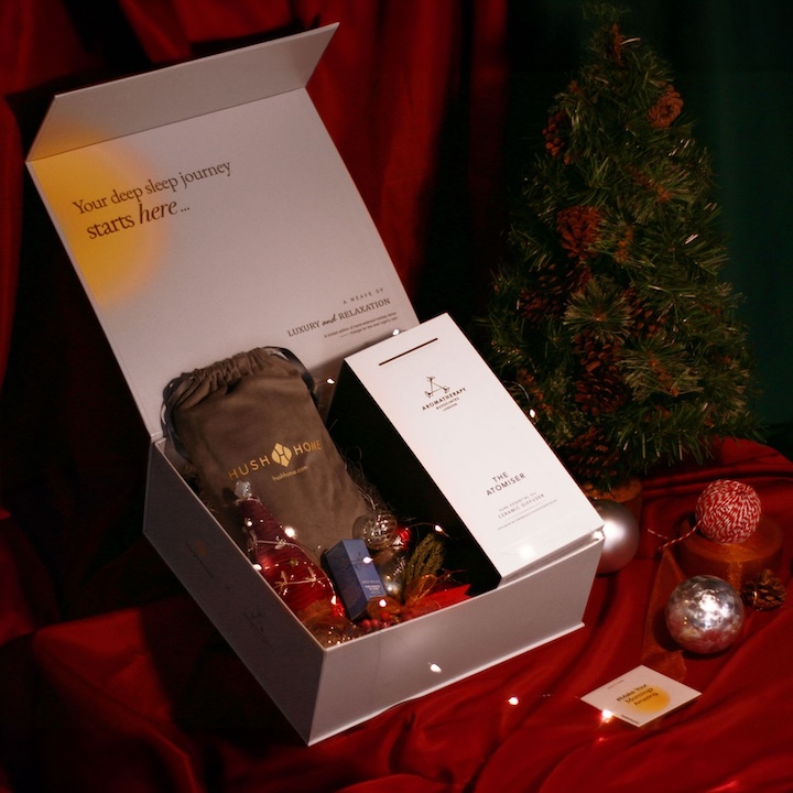 2024 Christmas Hampers: Hush Home x Aromatherapy Associates, Restorative Gift Hampers