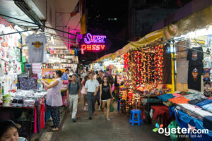 Just one of the venues to be found in Bangkok's Patpong.