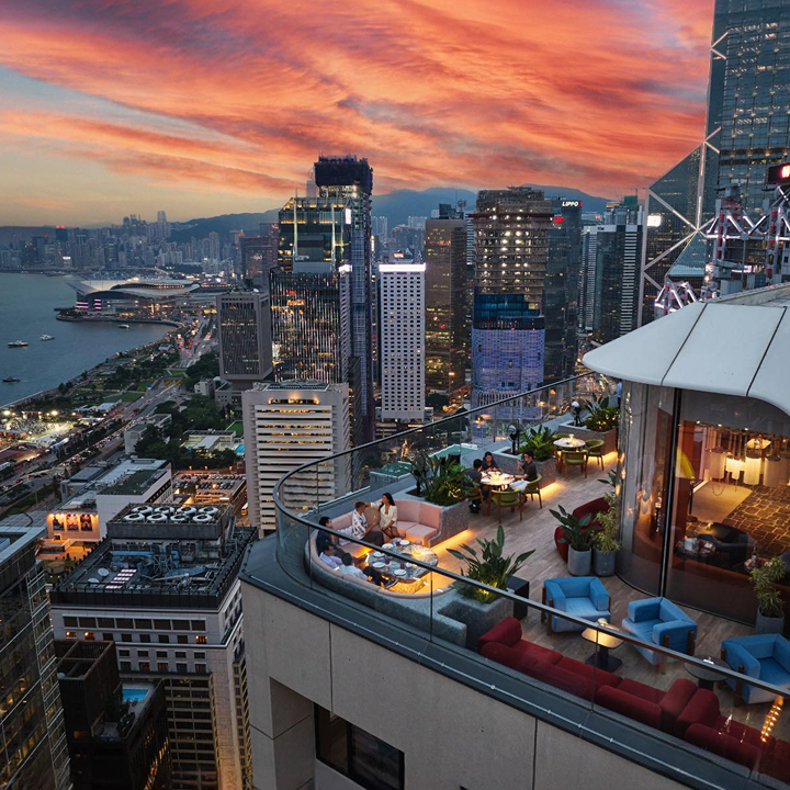 Best Rooftop Bars In Hong Kong: Cardinal Point Central is a team favourite