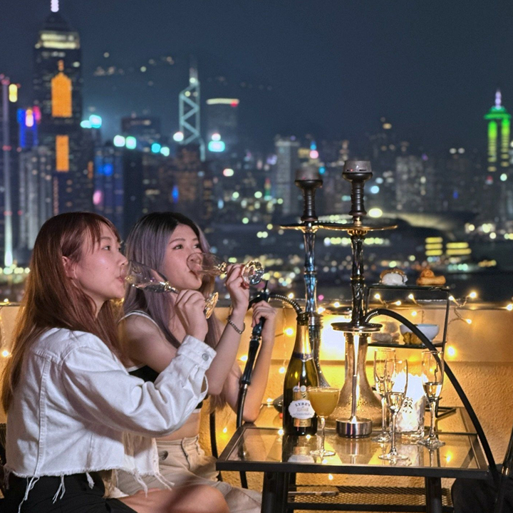 Best Rooftop Bars In Hong Kong: SipSip for drinks, local food and shisha