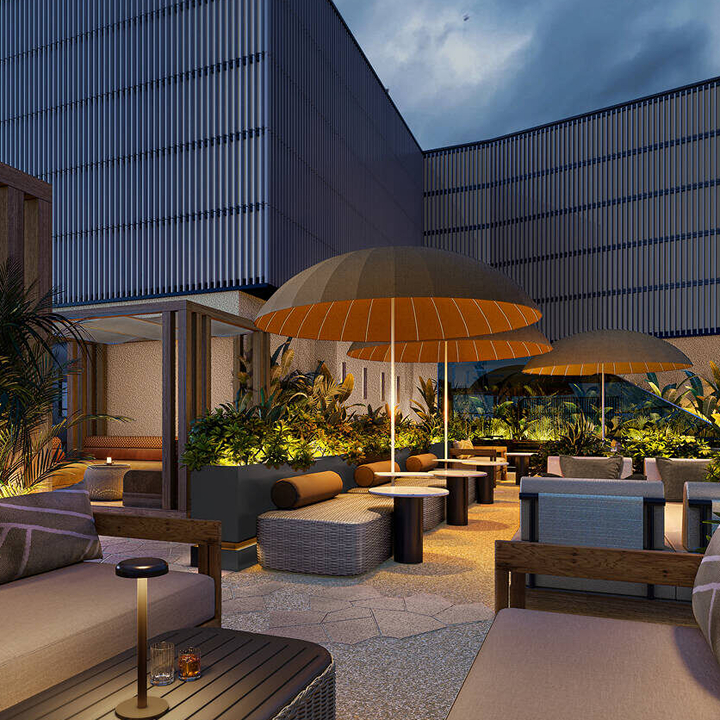 Best Rooftop Bars In Hong Kong: Wav Rooftop at The Trillogy 