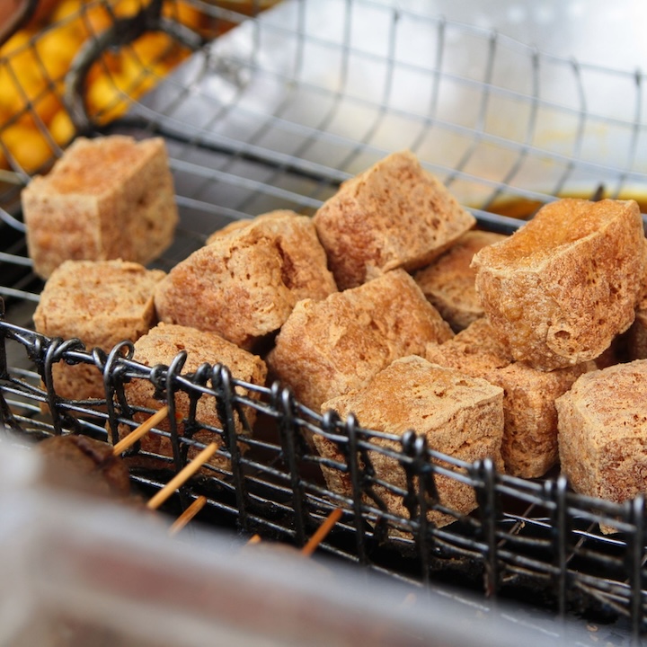 Hong Kong street food: stinky tofu